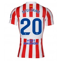 Camisa de Futebol Atletico Madrid Giuliano Simeone #20 Equipamento Principal 2025-26 Manga Curta Camisa de Futebol Atletico Madrid Giuliano Simeone #20 Equipamento Principal 2025-26 Manga Curta